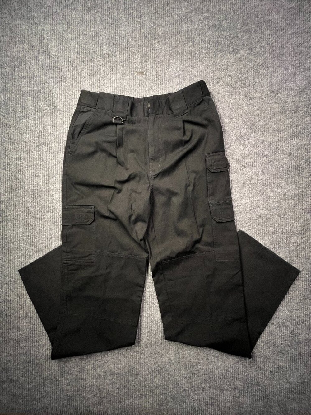 New Tact Gear Men’s Tactical Cargo Pants Black Adjustable LR 34